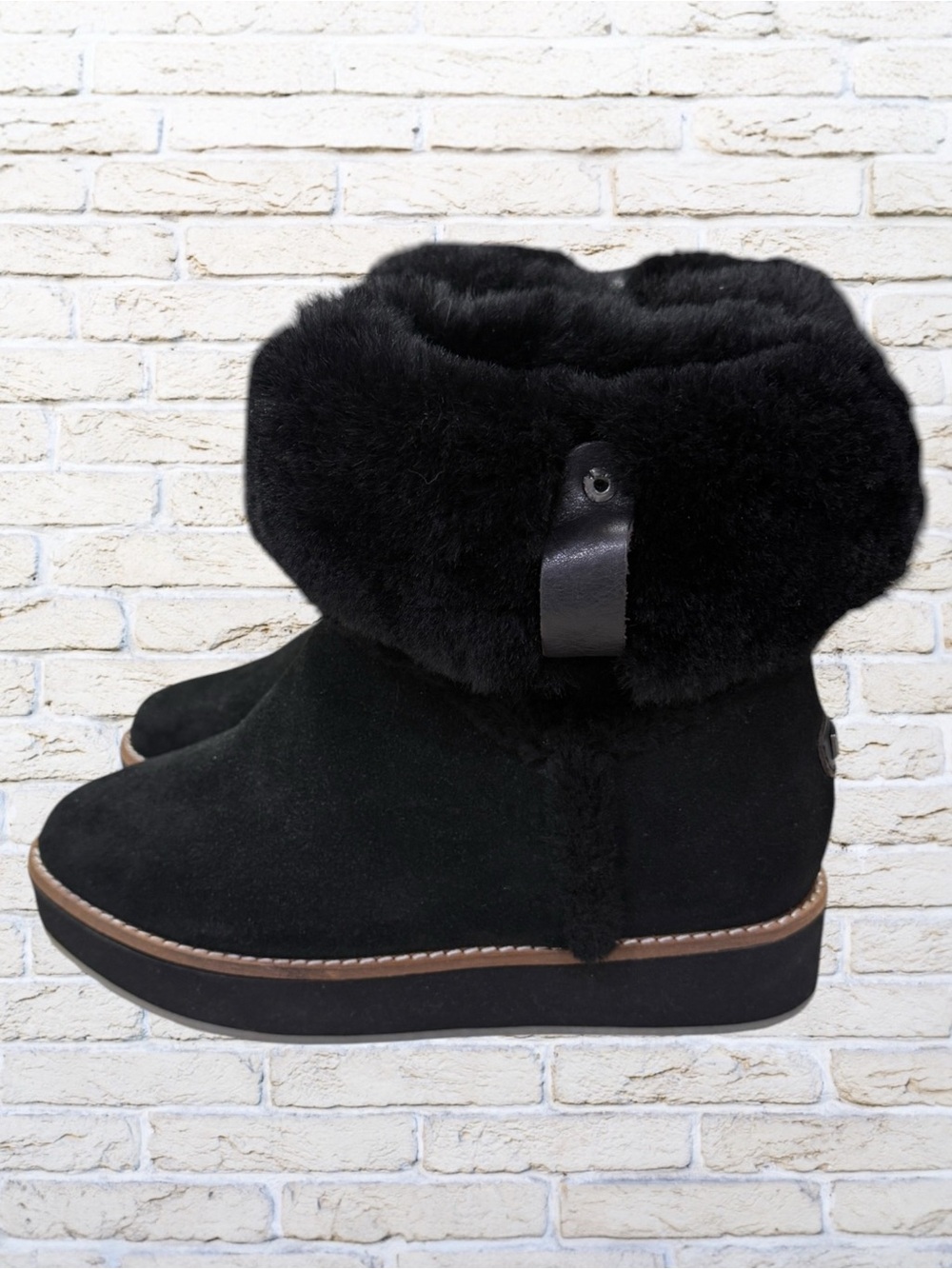 Australia Luxe Collective Black Ankle Boots 7 - Like New